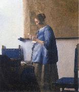 Johannes Vermeer Woman Reading a Letter Spain oil painting artist